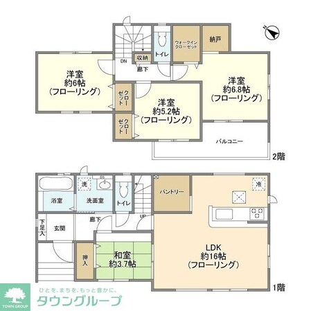 Kolet栗橋#04の物件間取画像